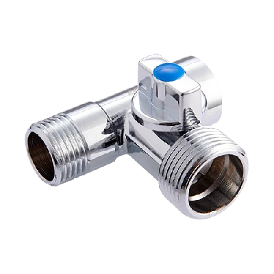 Кран-тройник для подключения сантехнических приборов 1/2'x3/4'x1/2' внутренняя-наружная-наружная MVI BV.462.040504