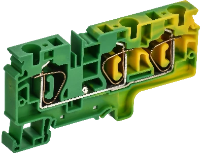 ARMAFIX Клемма пружинная CX10-3 PE 10мм2 трехконтактная заземляющая IEK