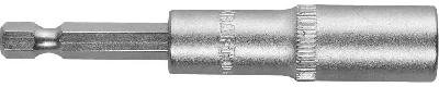 Бита с торцовой головкой, удлиненная, Cr-V, хвостовик E 1/4'', 10мм