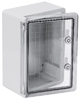 Корпус пластиковый ЩМПп 350х250х150мм прозрачная  дверь  УХЛ1 IP65