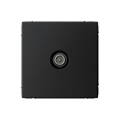 ARTGALLERY TV ТВ розетка оконечная 1DB, механизм, карбон Systeme Electric GAL001091