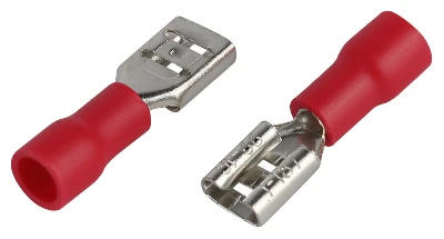 Разъем плоский NO-225-33 РпИм 1.25-5.0-0.8 изолированный «розетка» (упаковка 10 штук)