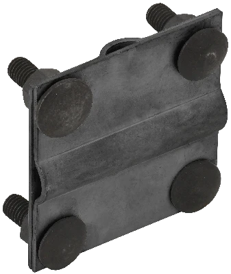 Зажим крестообразный полоса/пруток-полоса/пруток 40/12мм оцинкованная сталь TD IEK