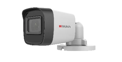 Видеокамера HD-TVI 5Мп уличная цилиндрическая с EXIR-подсветкой до 20м (2.8мм) HiWatch DS-T500 (С) (2.8 mm) 300512699