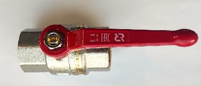 Кран шаровой BVR-R PN40 DN 15 с внутренней резьбой Т от -20С +120 град материал корпуса латунь