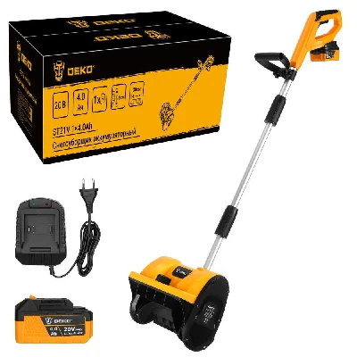 Снегоуборщик аккумуляторный  ST21V, 20В, 1-4.0Ач