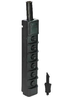 Пост кнопочный ПКТ-60 У2 6.3А IP30 вверх/вниз/влево/вправо/вперед/назад с ключом защиты Электротехник ET561371