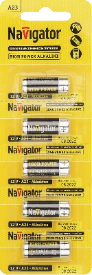 Батарейка NBT-NE-A23-BP5 Navigator Group 61464 20696