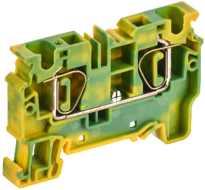 ARMAFIX Клемма пружинная CX6 PE 6мм2 проходная заземляющая IEK