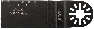 Полотно пильное фрезерованное ступенчатое удлиненное, Bi-metall Co 8%, 31.8 мм х 0.8 мм FIT 37925