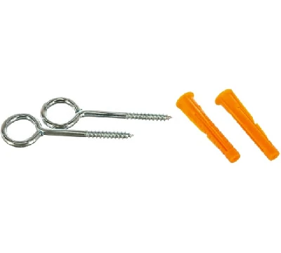 Шуруп-кольцо 8х80 с дюбелем 12.0х71 (2шт) Tech-KREP 109502