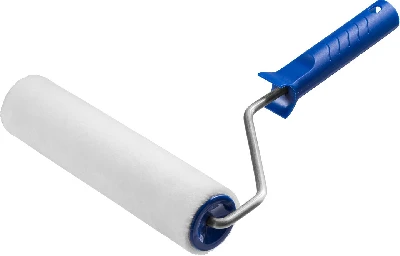 Валик малярный ВЕЛЮР 48, 240 мм, d=48 мм, ворс 4 мм, ручка d=8 мм,