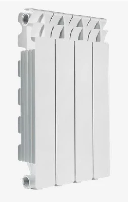 Радиатор алюминиевый секционный 500/100/8 боковое подключение