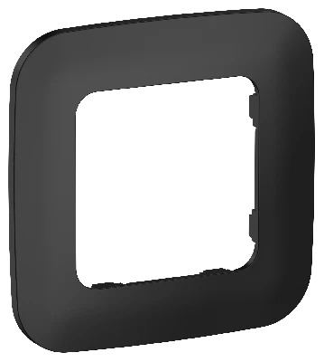 FLITE ARTISTIC Рамка 1-местная РУ-1-А-ФлЧ черный IEK