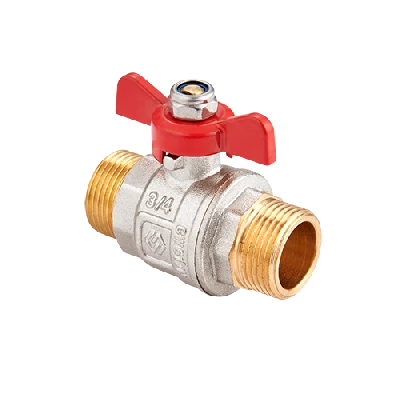 Кран шаровый 1' НН ручка бабочка MVI BV.515.06