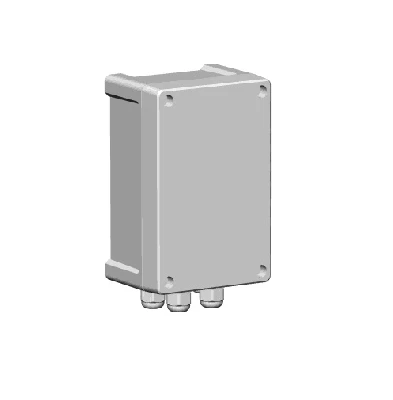 Коробка монтажная из ABS пластика, DIN-рейкой и клеммной колодкой с 6-ю зажимами под провод сечением до 6 мм? -40° - +60°С, IP66, 210х125х75мм