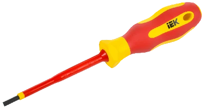 Отвертка диэлектрическая SL4,0х100 Т2 ARMA2L 5 IEK A2L5-SC30-T2-SL-40-100