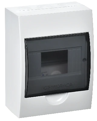 Бокс ЩРН-П-6 модулей навесн. пластик IP41 GENERICA IEK MKP12-N-06-41-G