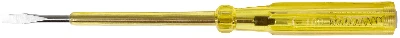 Отвертка индикаторная, желтая ручка 100 - 500 В, 190 мм КУРС 56502