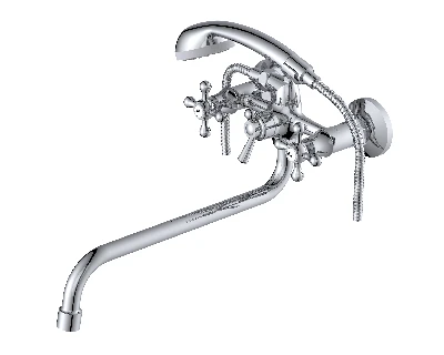 Смеситель для ванной двухвентильный L2000НС_Vin