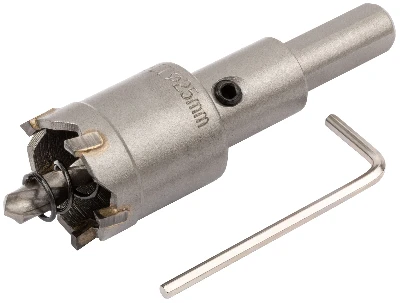 Коронка кольцевая с карбидными вставками Профи (для отверстий в нержавеющей стали) 25 мм FIT 36825