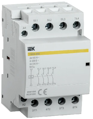 Контактор модульный КМ40-40М AC/DC IEK MKK21-40-40