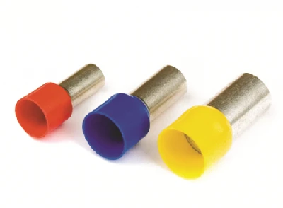 Наконечник-гильза 10мм с изолированным фланцем DKC 2ART504HLR