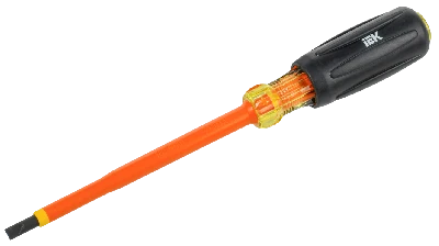 Отвертка диэлектрическая SL5,5х125 Т3 ARMA2L 5 IEK A2L5-SC30-T3-SL-55-125