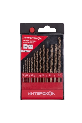 Набор сверел по металлу из быстрорежущей стали HSS-CO 13 шт