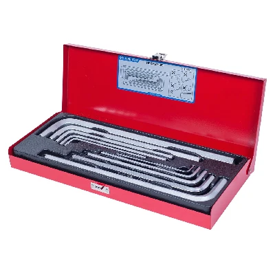 Набор Г-образных шестигранников 3-17 мм, кейс, 10 предметов King Tony 20210MR