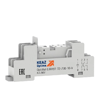 Розетка для реле OptiRel G RR97-72-230-10-V КЭАЗ 281177