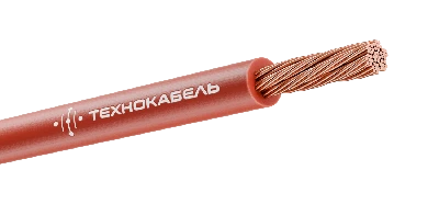 Провод силовой ПуГВнг(А)-LS 1х4 красный ТРТС Технокабель НПП 00-00149395