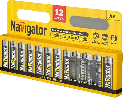 Батарейка NBT-NE-LR6-BP12 Navigator Group 94782 17510