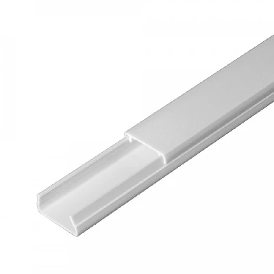 Кабель-канал белый 2-й замок в п/э 20х10 мм (180м/уп) Промрукав PR.0325203