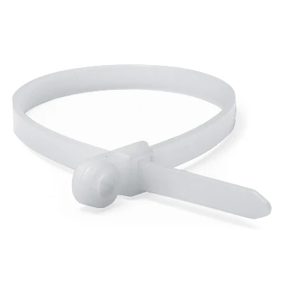 Хомут P6.6 с монтажным отверстием M4, белый 3,6x150 DKC 252150SR-I