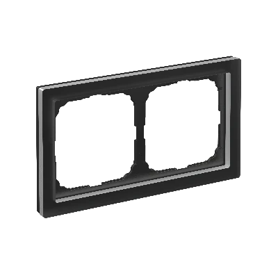 ARTGALLERY PURE 2-постовая РАМКА, МАТОВОЕ ОРГАНИЧЕСКОЕ СТЕКЛО ЧЕРНЫЙ