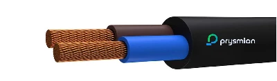 Провод ПВС 2х1.5 черный РЭК/Prysmian 0102040101