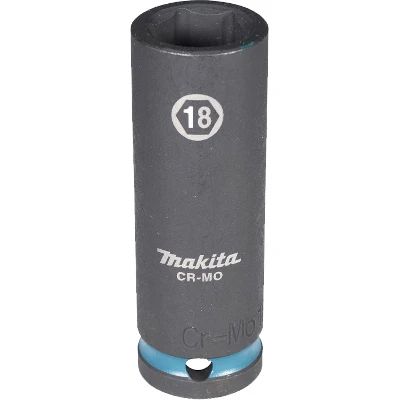 Головка торцовая ударная удлиненная Impact Black 1/2'' 18x81,5 мм