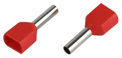 Наконечник-гильза с изолированным фланцем (упаковка 50 шт.) NO-225-99 НШвИ(2) 1,0-8