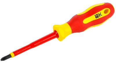 Отвертка диэлектрическая PH2х100 Т2 ARMA2L 5 IEK A2L5-SC30-T2-PH-20-100