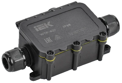 Коробка распределительная герметичная WTP-407 3 ввода IP68 IEK