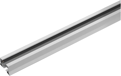 Шинопровод однофазный NLT-B-1L-AS2-WH-100 с вводом питания и заглушкой белый 1м