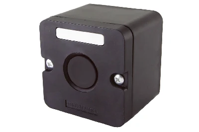 Пост кнопочный ПКЕ212-1У3.чернаякнопка.IP40TDM
