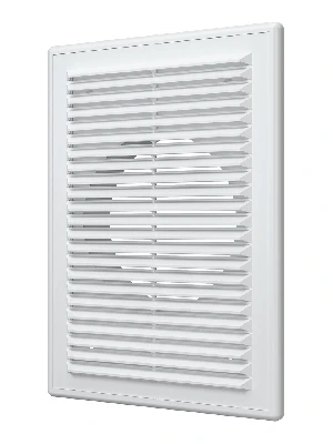 Решетка вентиляционная приточно-вытяжная, из ABS пластика 183х253 с фланцем D125 ERA 1825R12F 22700
