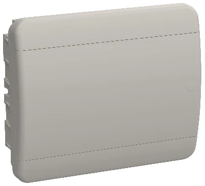 TEKFOR Корпус пластиковый встраиваемый ЩРВ-П-12 IP41 белая дверь IEK TF5-KP13-V-12-41-K01-K01
