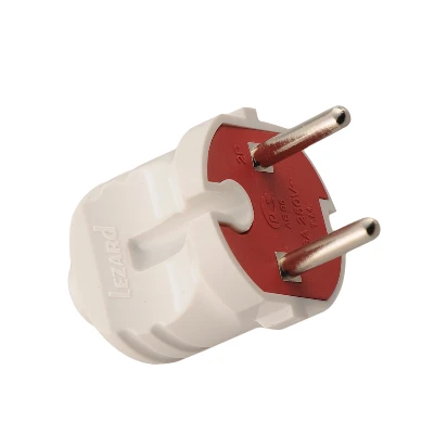 Вилка однофазная без заземления Lezard 715-0101-601