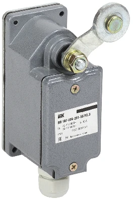 Выключатель концевой ВП 16Г-23Б-231-55 У2.3, рычаг с роликом, ход вправо, cамовозврат, 1з+1р, IP55,