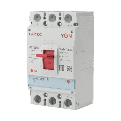 Автоматический выключатель YON MGS630 3P 504-630A 60kA