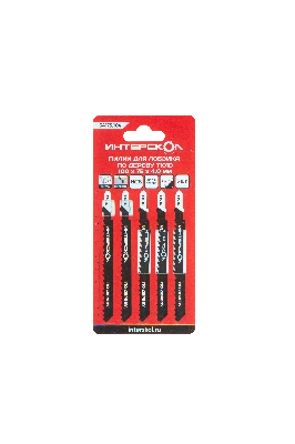 Пилки для лобзика по дереву T101D 100х75х4,0 (5шт)