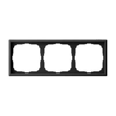 ARTGALLERY рамка 3-постовая, универсальная, карбон Systeme Electric GAL001003